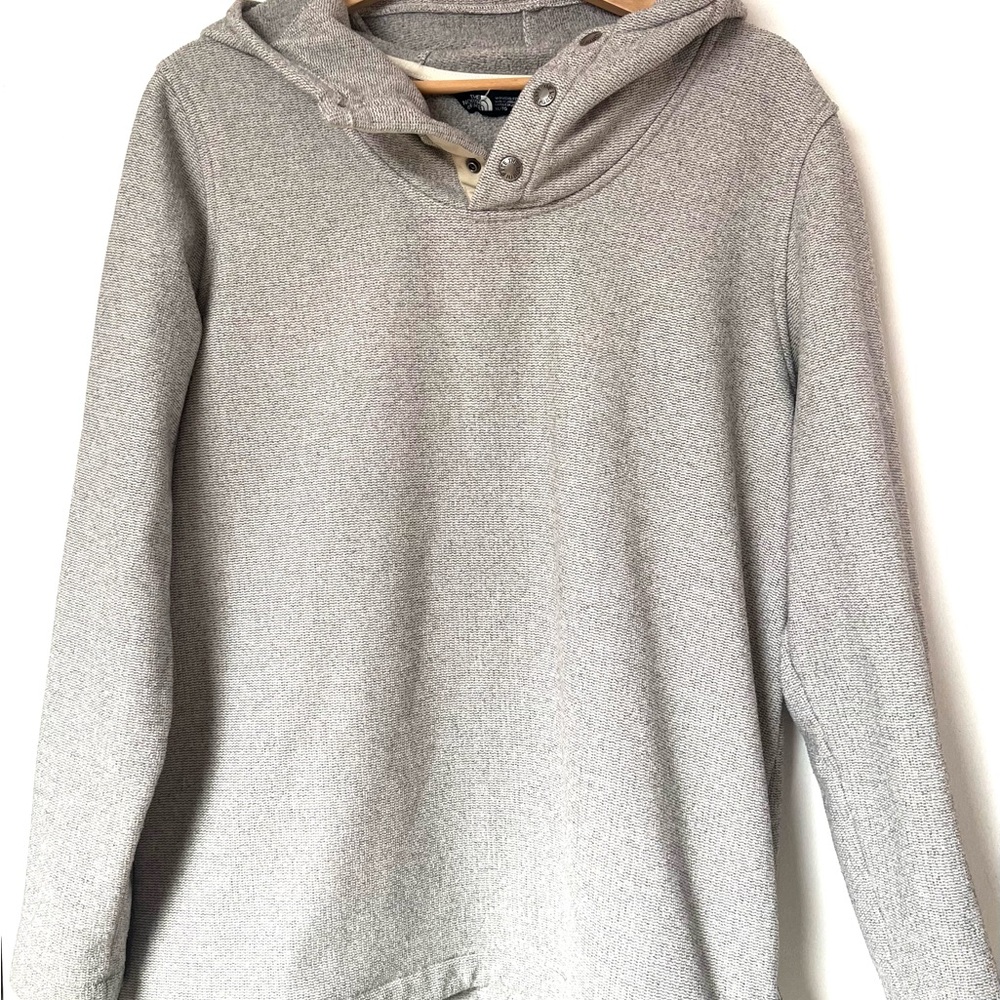The North Face Gray Knit Pullover